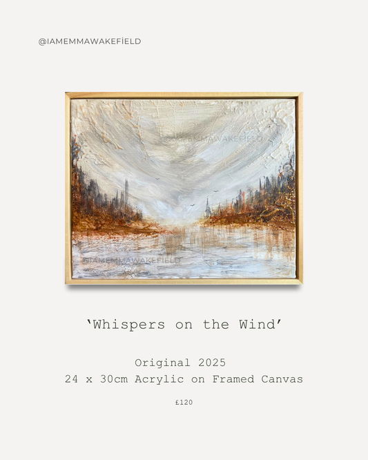 ‘Whispers on the Wind’ Framed Soulscape