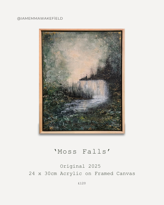 ‘Moss Falls’ Framed Soulscape