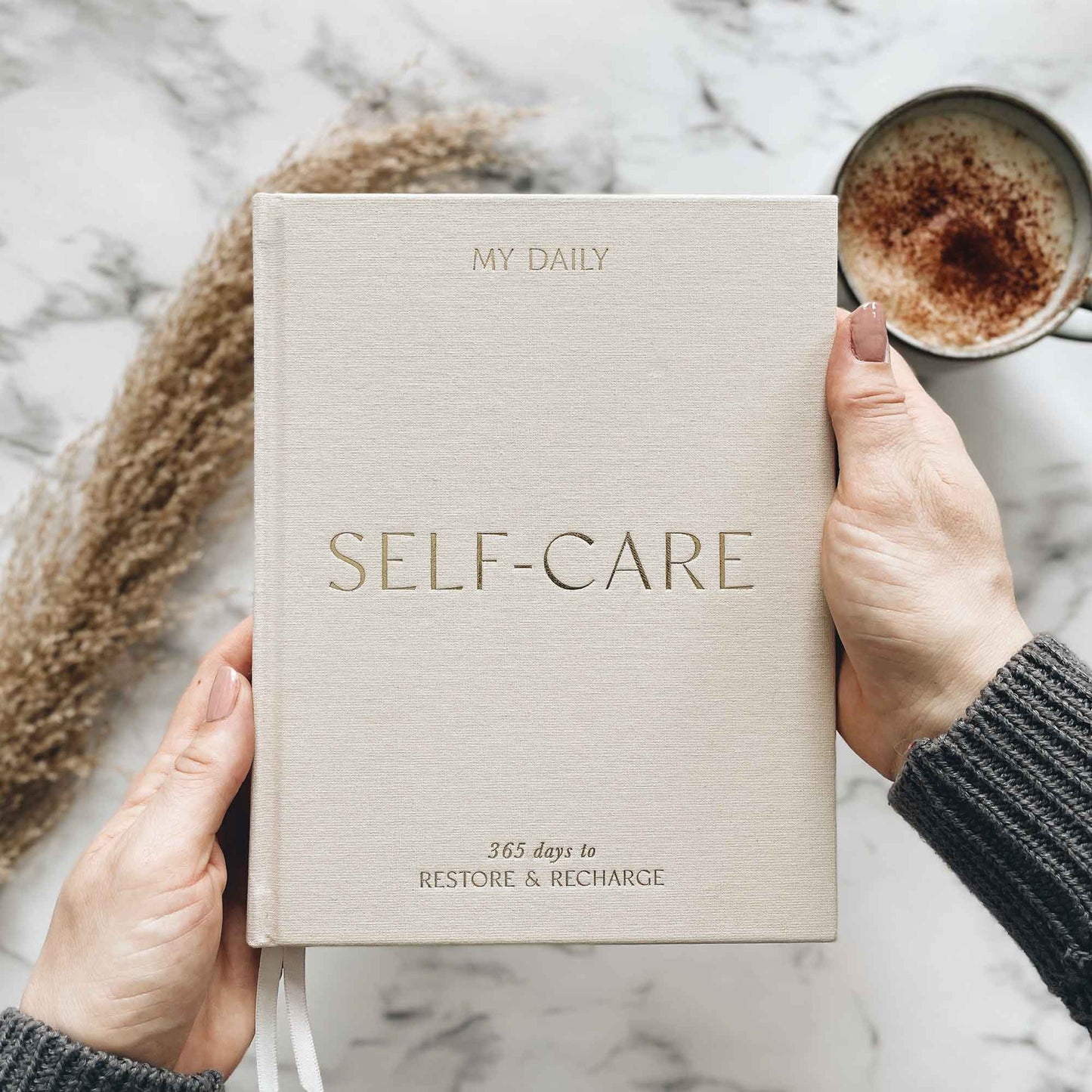 My Daily Self-Care, Almond + Gold Foil