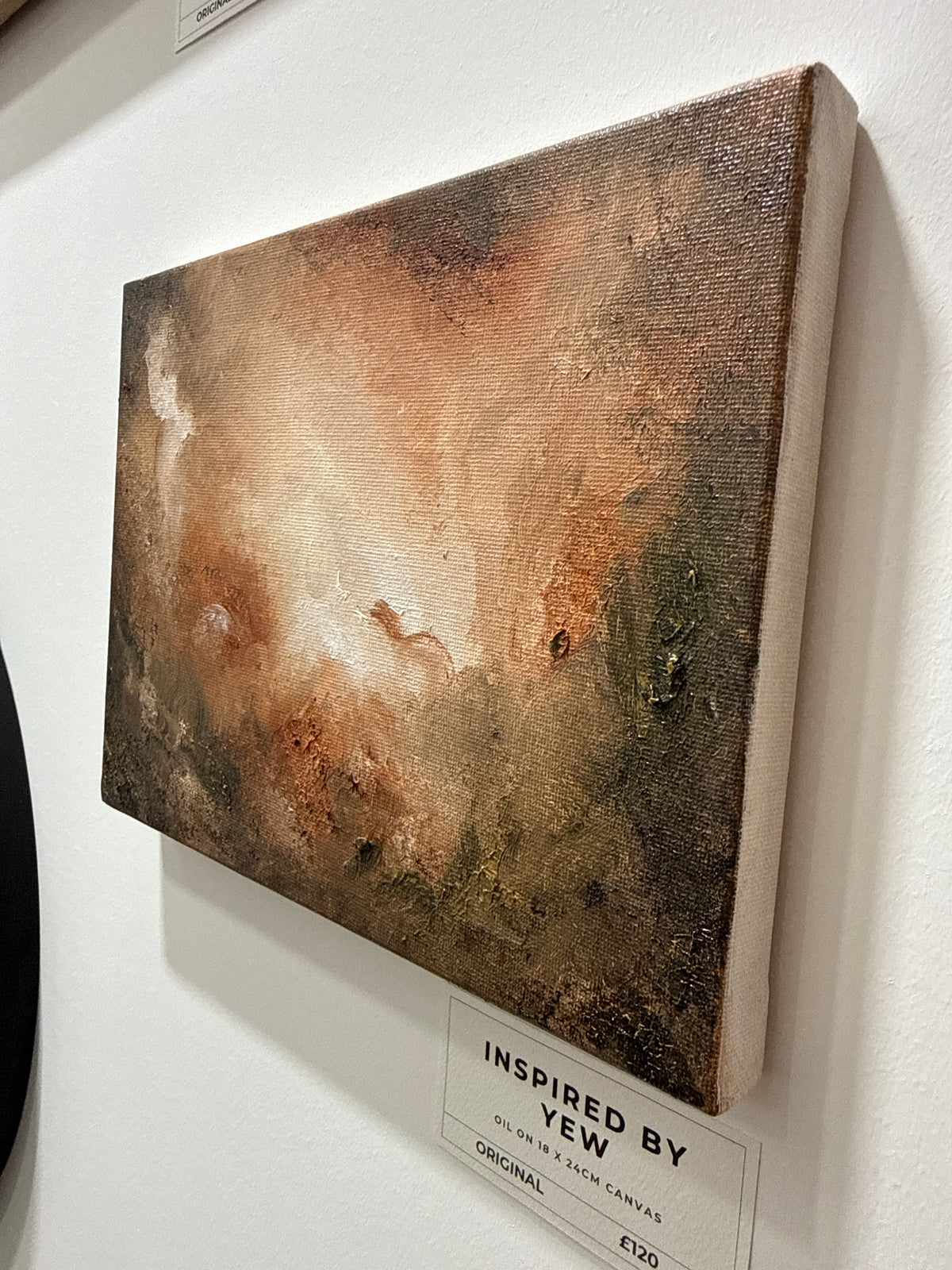 Inspired by Yew II - Original Oil on Canvas