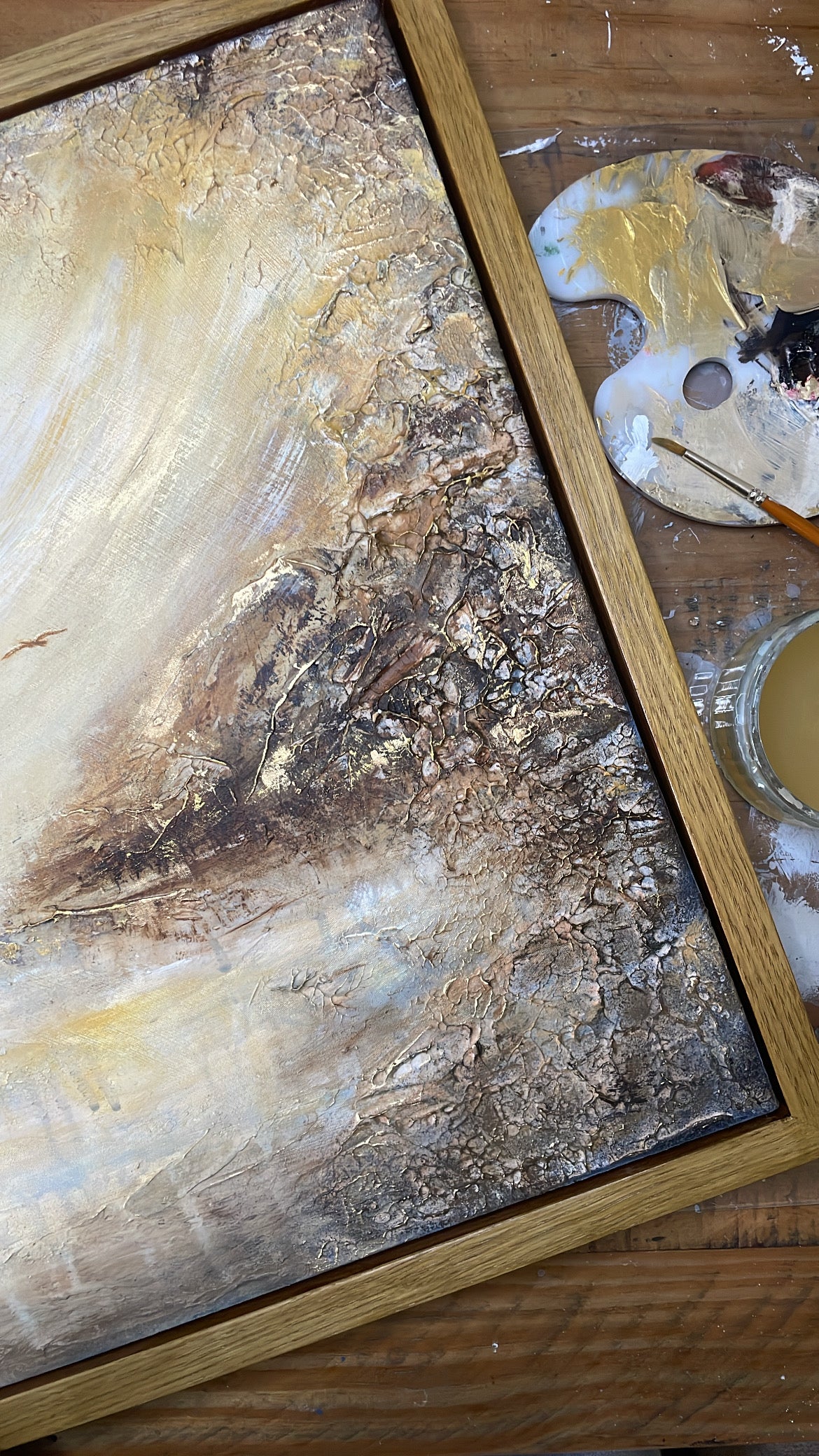 September’s Spell - Original Framed Acrylic on Canvas