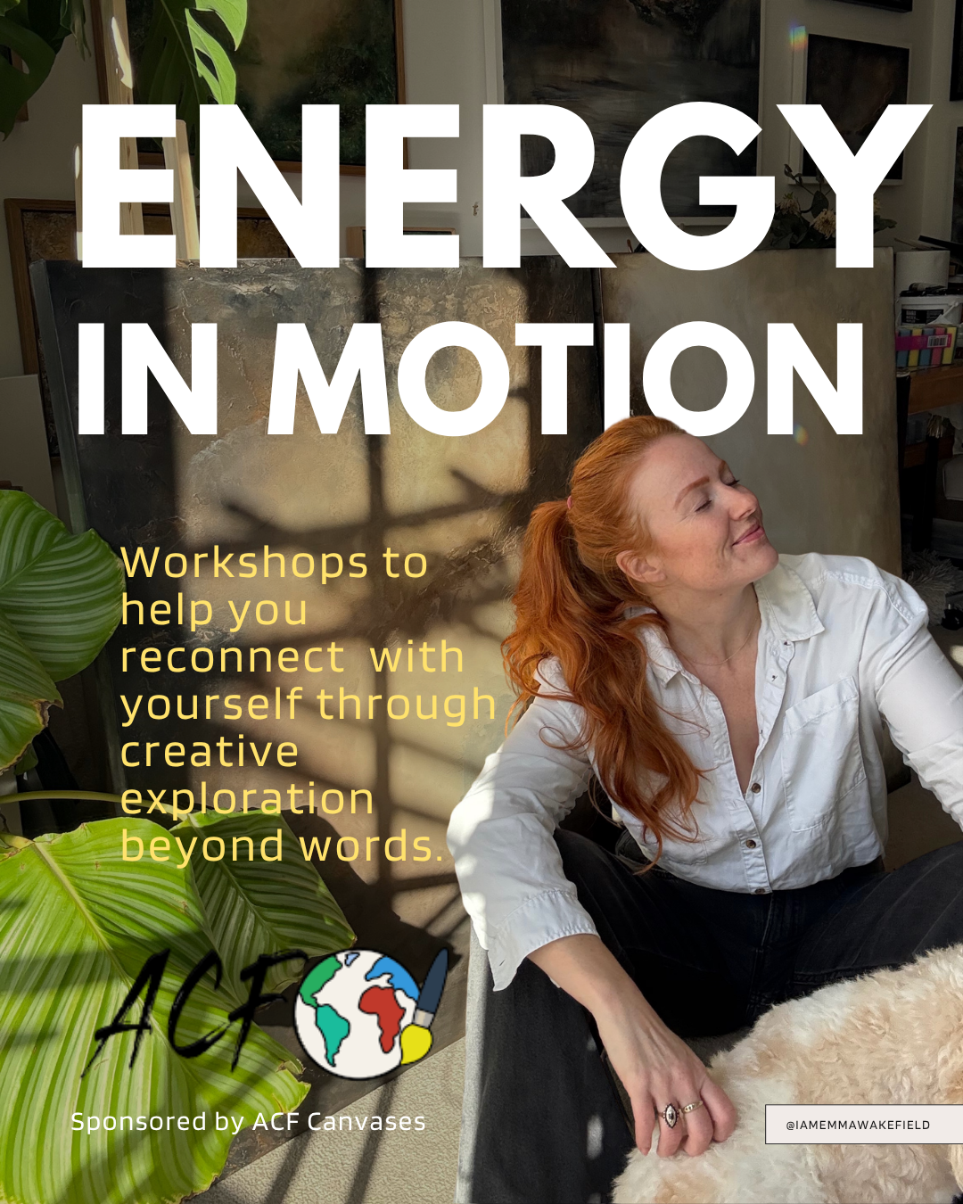 Energy in Motion Workshop - 6th October 7-9pm Horsham